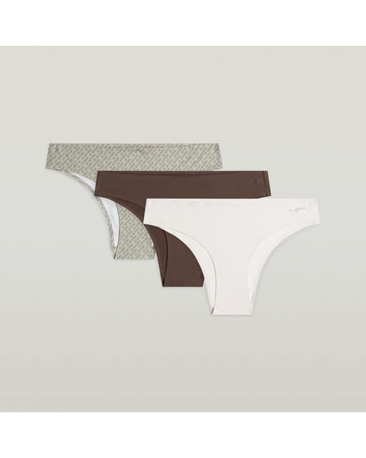 G-Star Multicolor Hipster No Vpl Brief 3-Pack