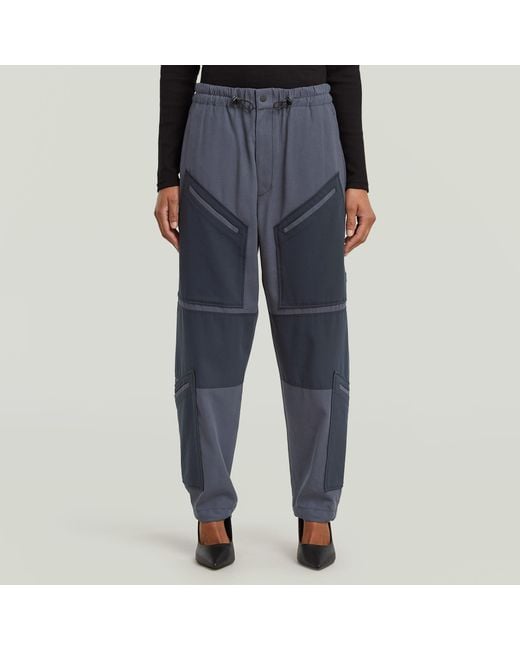 G-Star Blue Tone On Tone Cargo Pants