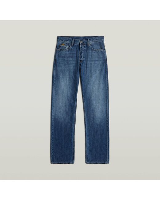 G-Star Dakota Regular Straight Jeans in het Blue voor heren