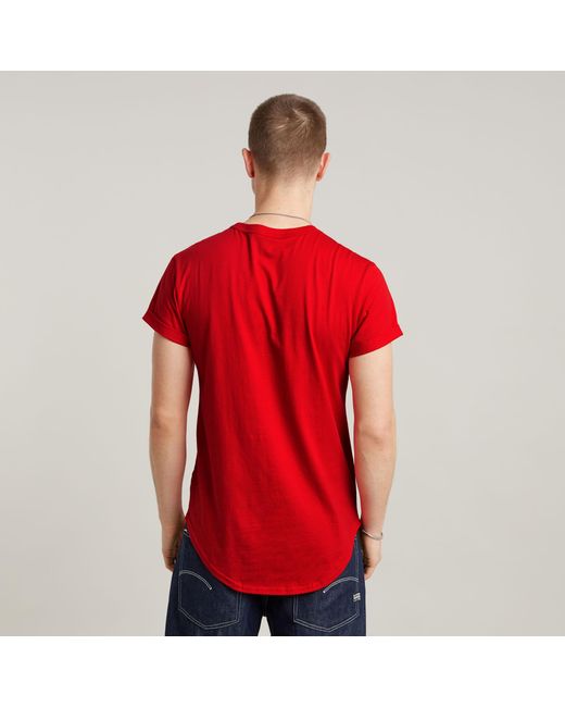G-Star RAW Ductsoon Relaxed T-Shirt in Red für Herren