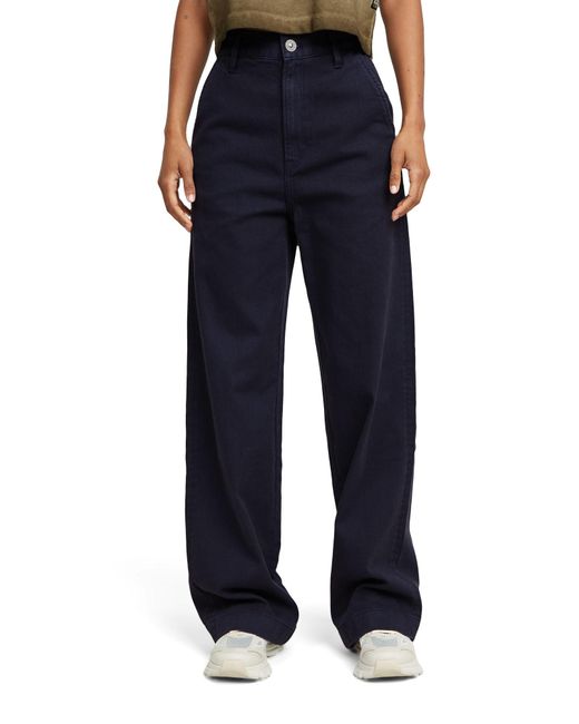 G-Star Blue Deck 2.0 High Loose Chino