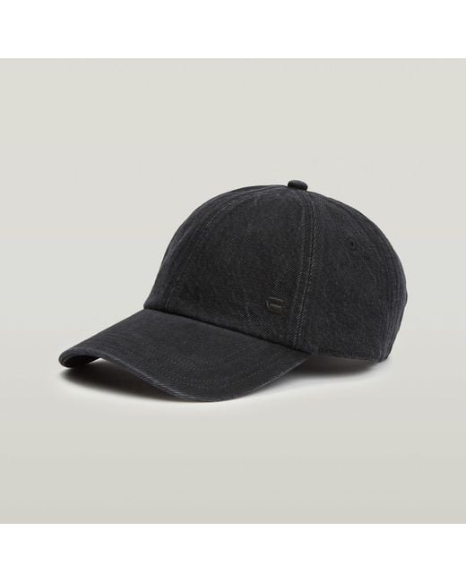 G-Star Black Avernus Baseball Cap Worn for men