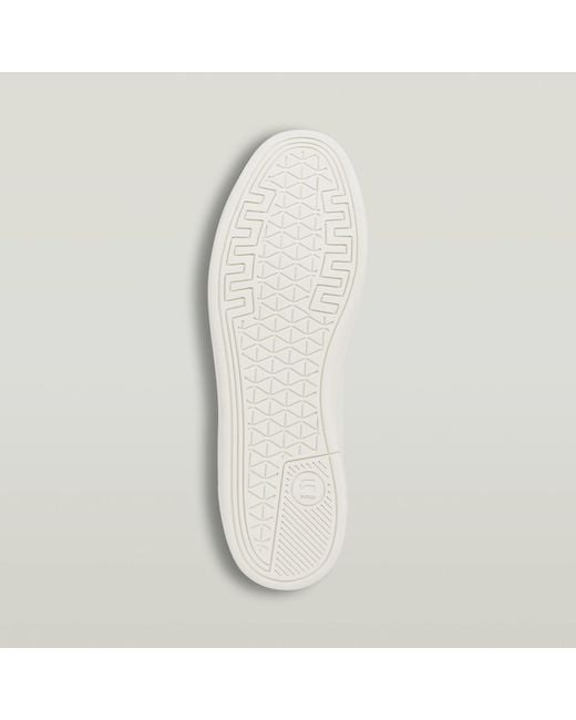G-Star Cadet Iv Lea Sneakers in het White voor heren