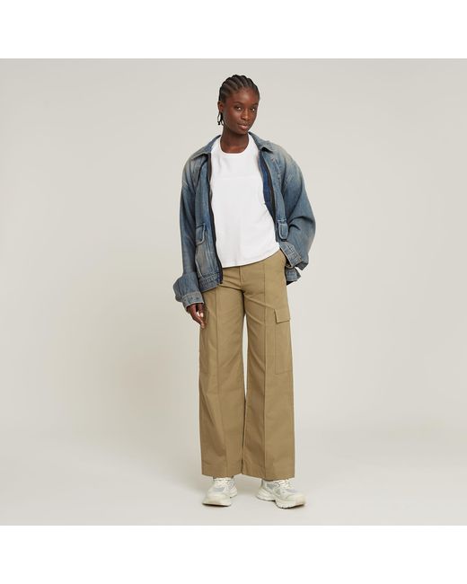 G-Star G-Script Loose Top in het White
