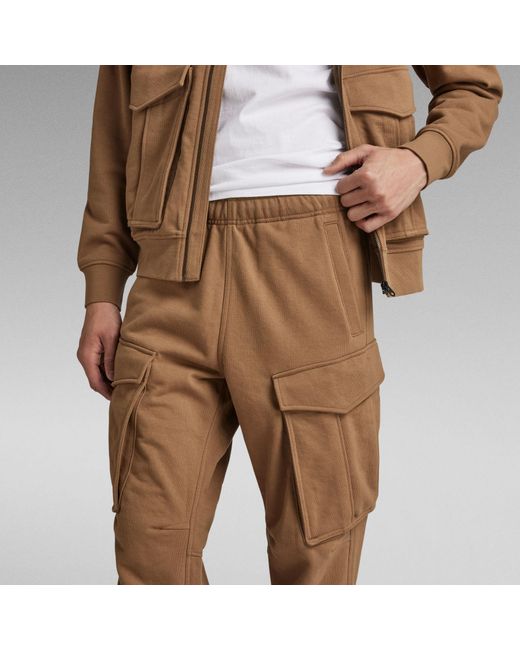 Pantalon de Survêtement Rovic G-Star RAW pour homme en coloris Brown