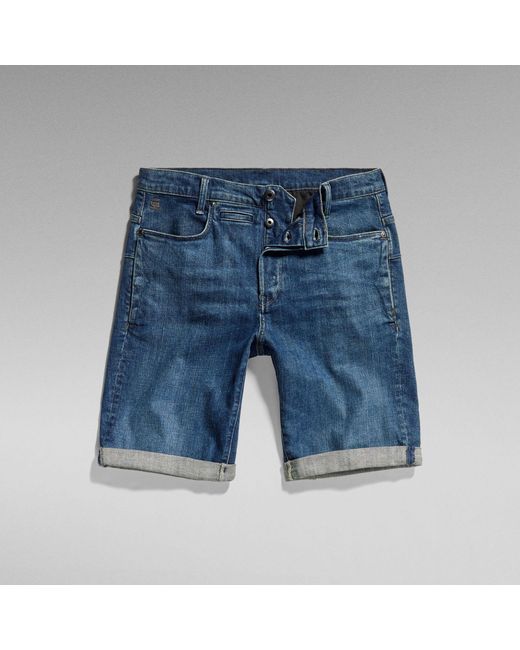 G-Star RAW D-Staq 3D Shorts in Blue für Herren