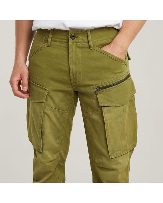 G-Star Rovic Zip 3D Regular Tapered Hose in Green für Herren