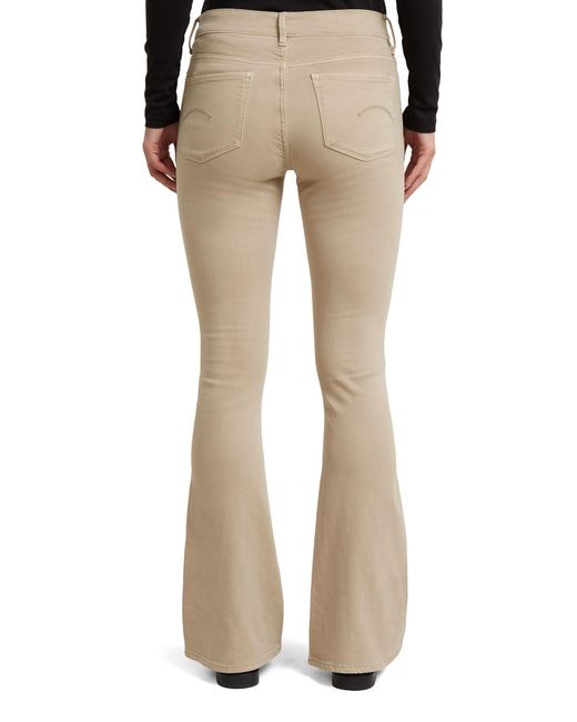 G-Star Natural 3301 Flare Chino