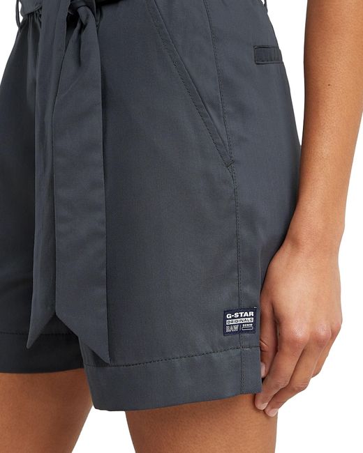 G-Star Blue Paperbag Shorts