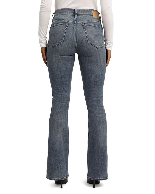 G-Star Blue 3301 Flare Jeans
