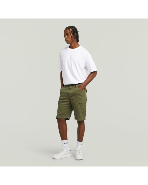 G-Star Green Roxic Shorts for men