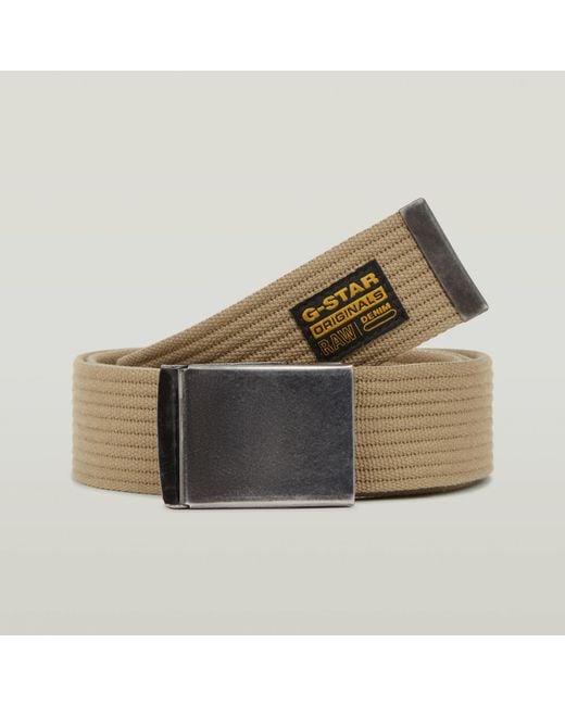 G-Star Brown Webbing Belt for men