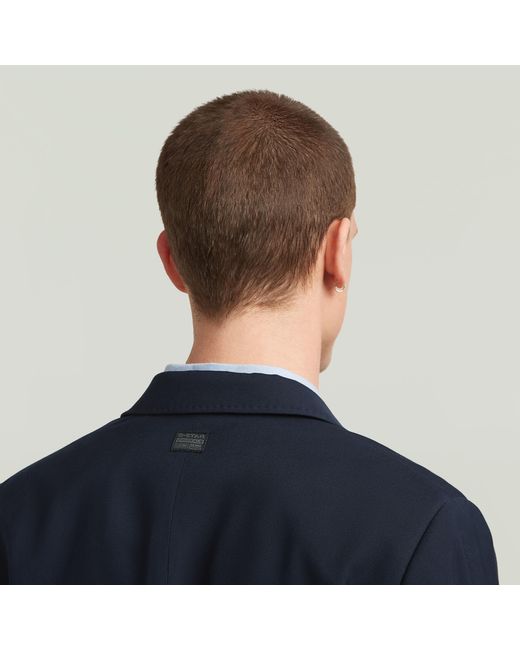 G-Star Stadial Blazer in het Blue voor heren