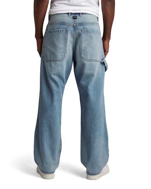 G-Star Blue Carpenter 3D Loose Jeans for men
