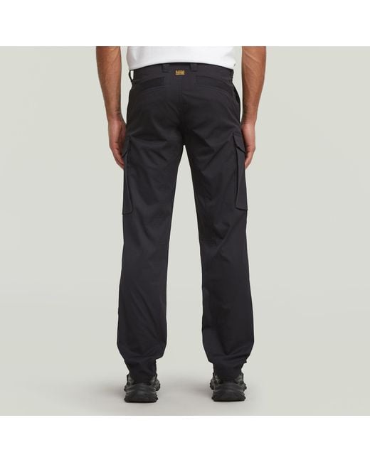 G-Star Black Core Regular Cargo Pants for men