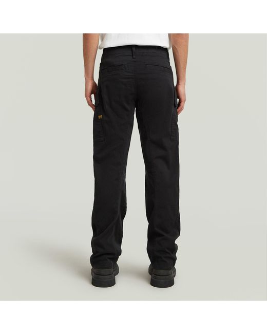 G-Star 3D Regular Straight Cargobroek in het Black voor heren