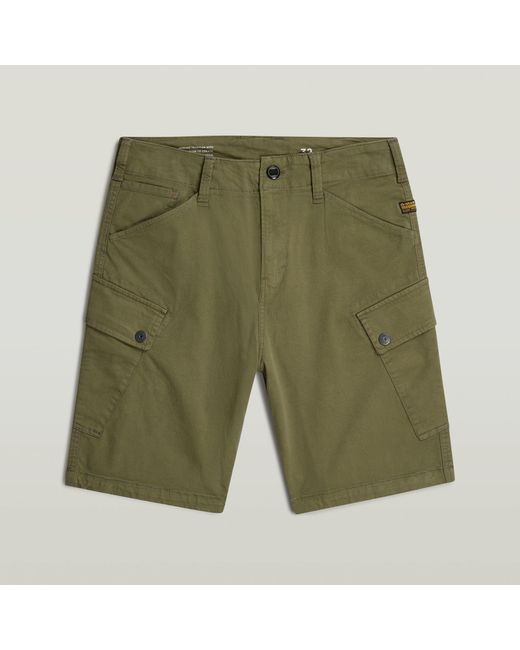 G-Star Green Roxic Shorts for men
