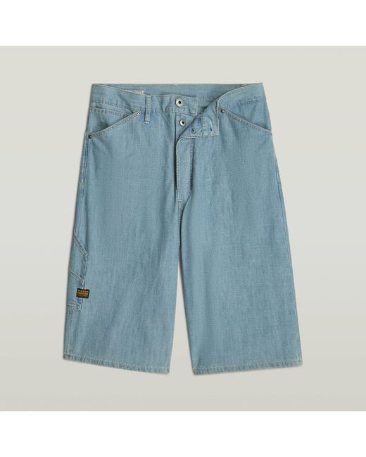 G-Star Blue Bam Logger Short for men