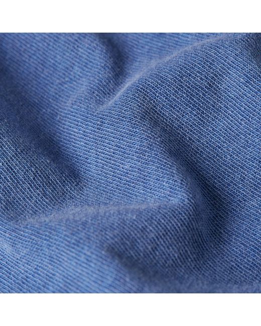 G-Star Multi Logo Overdyed Loose T-Shirt in het Blue voor heren