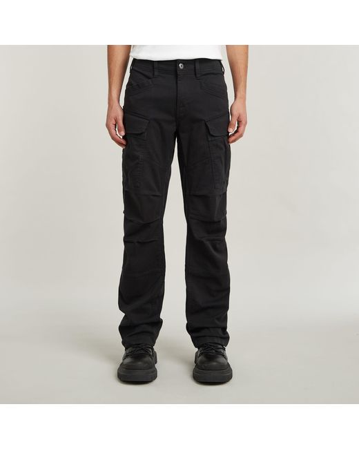 G-Star 3D Regular Straight Cargobroek in het Black voor heren