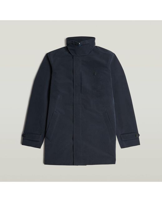 G-Star Garber Trenchcoat, Nicht Wattiert in Blue für Herren