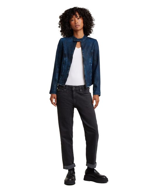 G-Star Blue Moto Slim Overshirt