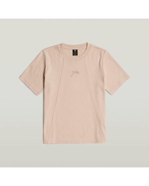 G-Star Blue Script T-Shirt