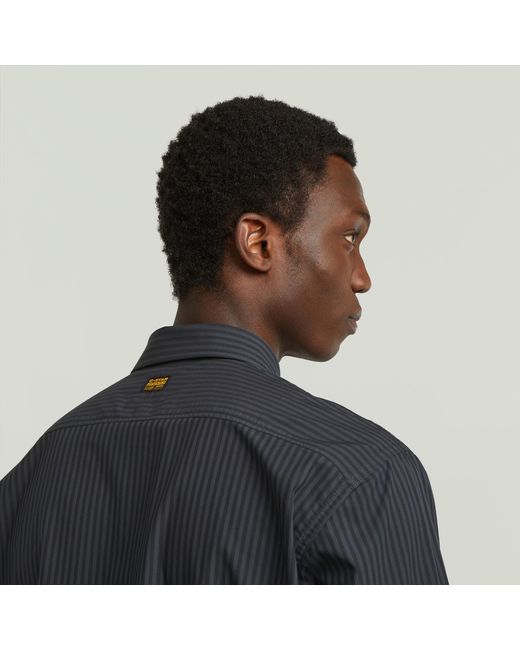 G-Star One Pocket Regular Shirt in het Blue voor heren