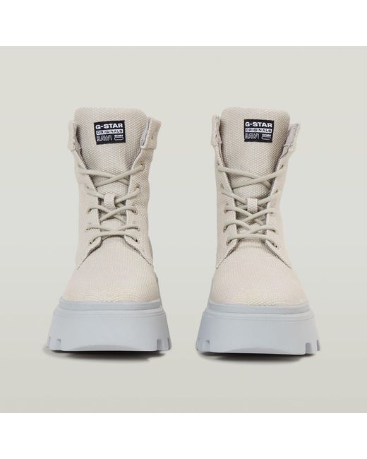 Bottes Ii High Canvas Boots G-Star en coloris White