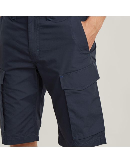 G-Star Blue Core Regular Cargo Shorts for men