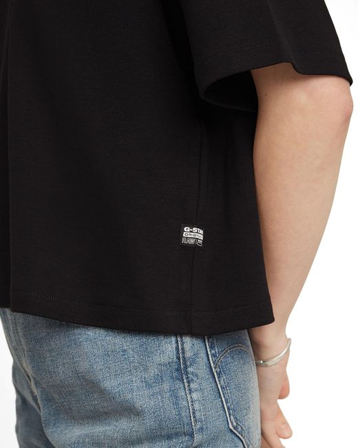 G-Star Black G-Script Loose Top