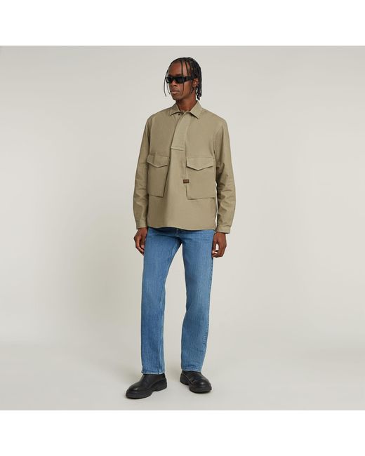 G-Star Anorak Relaxed Hemd in Green für Herren