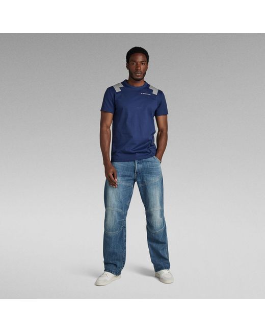 G-Star RAW 5620 G-Star Elwood 3D Loose Jeans in Blue für Herren