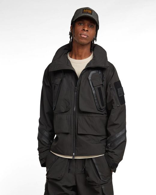 G-Star Black Cargo Jacket for men