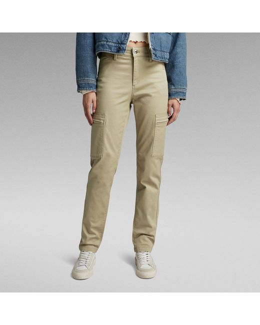 Pantalon Skinny Cargo G-Star RAW en coloris Natural