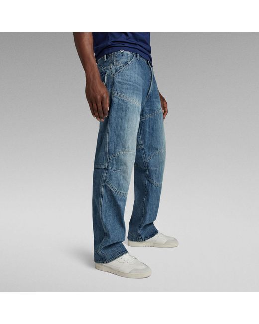 G-Star RAW 5620 G-star Elwood 3d Loose Jeans in het Blue voor heren
