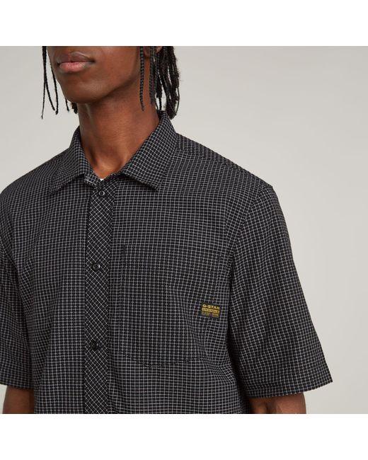 G-Star One Pocket Regular Overhemd in het Black voor heren