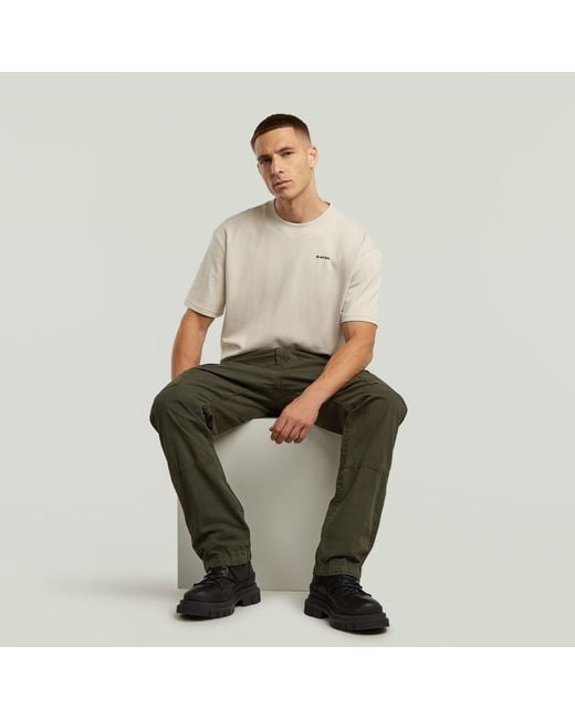 G-Star Green Clean Regular Cargo Pants for men