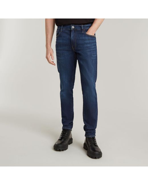 G-Star RAW 3301 Slim Jeans in het Blue voor heren