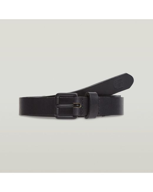 Ceinture Leather 15 G-Star pour homme en coloris Black