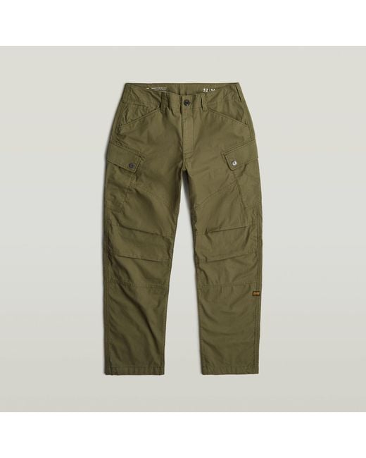 G-Star Green Roxic Loose Cargo Pants for men