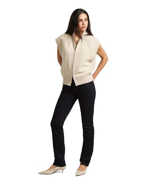 G-Star Black Midge Slim Straight Jeans