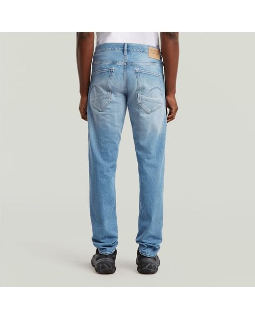 G-Star Blue Morry Fwd Regular Tapered Jeans for men