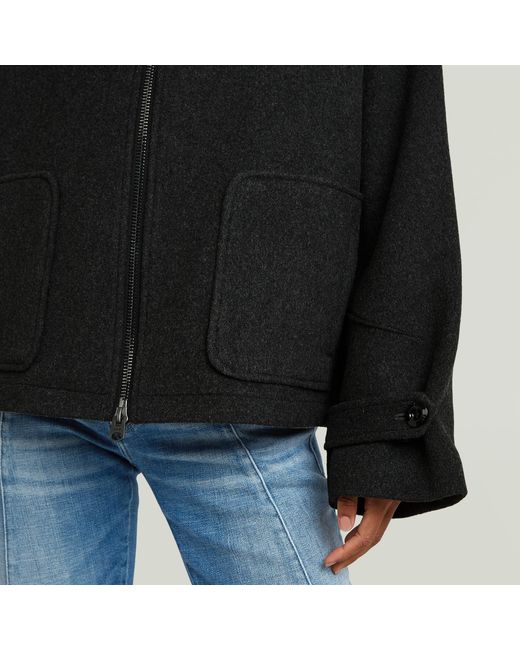 G-Star Wool Blouson in het Black