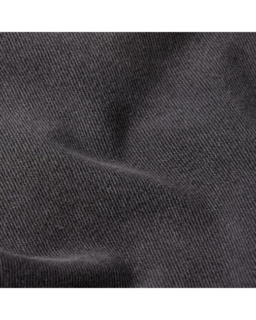 G-Star Gray Roxic Zip Regular Tapered Jeans for men
