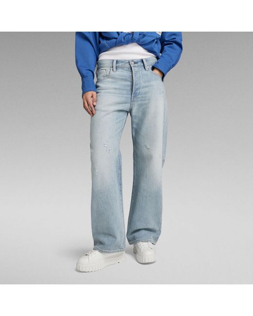 G-Star RAW Bowey Ankle Boyfriend 3d Jeans in het Blue