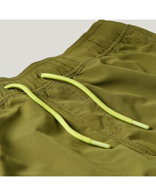 G-Star Dirik Solid Zwemshort in het Green voor heren