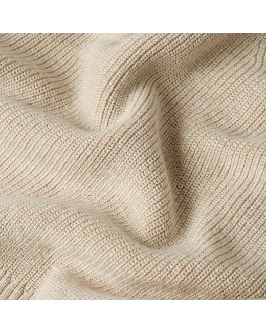 Pull Boxy V-Neck G-Star en coloris Natural