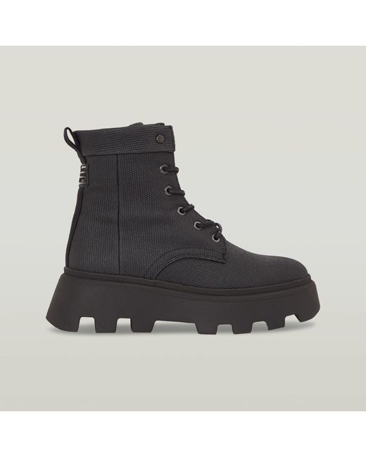 Bottes Ii High Canvas Boots G-Star en coloris Black