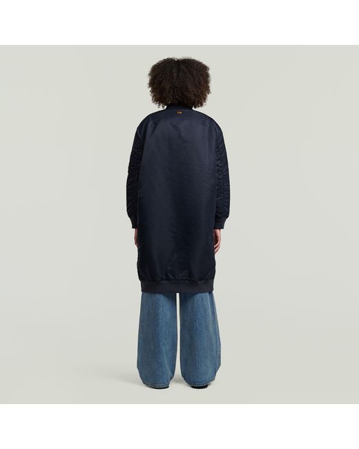 G-Star Long Bomberjack in het Blue